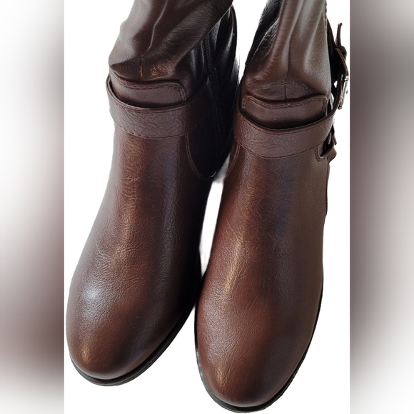 Croft & Barrow Women's Ortholite Riding Boots - Brown - Size 8- NWOT - Picture 4 of 9